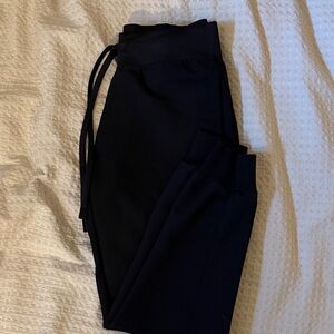 Mandala Black Scrub  Jogger Pants